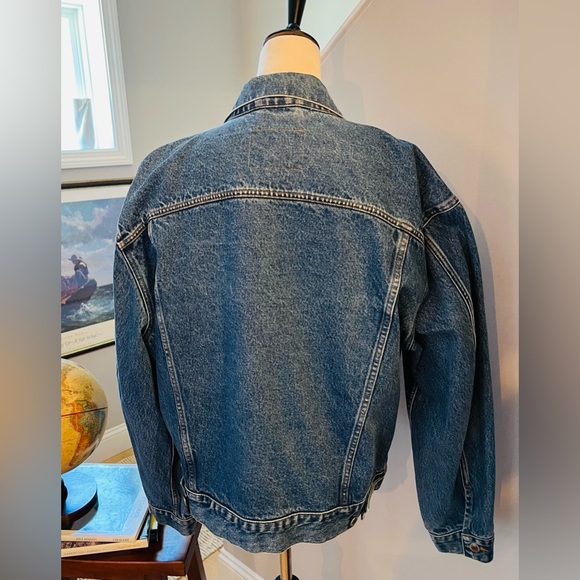 CANYON RIVER BLUES Jean Jacket “Trucker” Style Blue Denim Size Medium - Picture 12 of 14